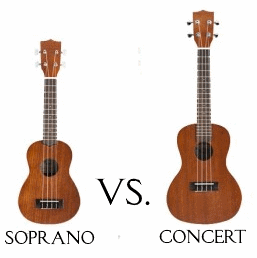 What's the Difference Between Concert and Soprano Ukulele?